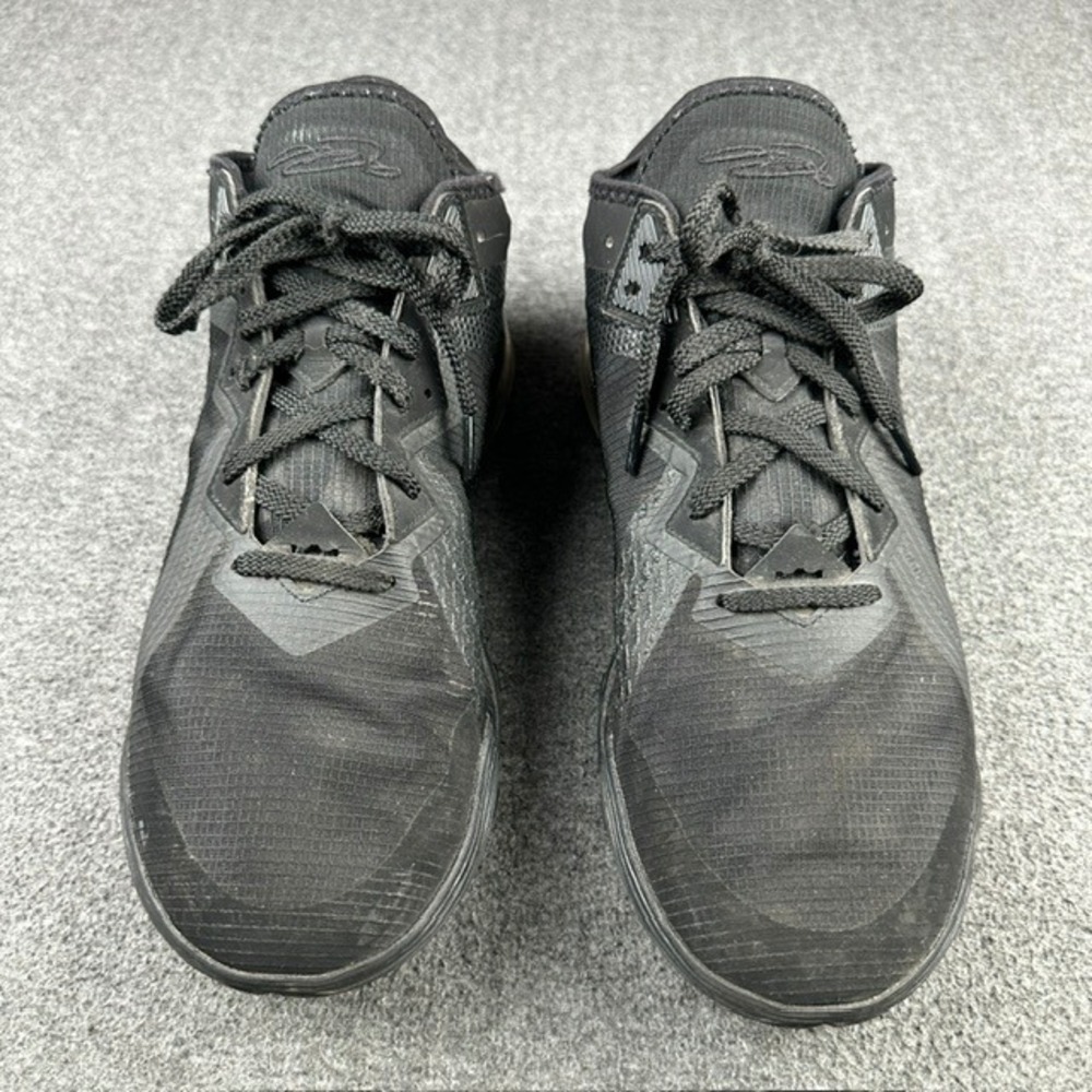 Nike LeBron 18 Low Zero Dark 23 Black Basketball Shoes CV7562-004 Mens 12